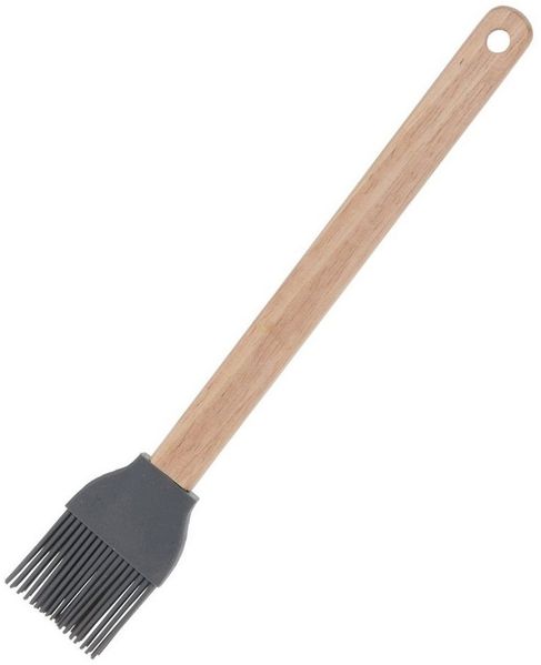 Neuetischkultur Backpinsel Backpinsel Holz mit Silikon, Marinadepinsel Grillpinsel