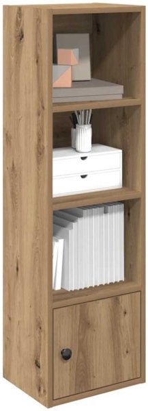 vidaXL Bücherregal Artisan-Eiche 31x24x102 cm Holzwerkstoff 860345