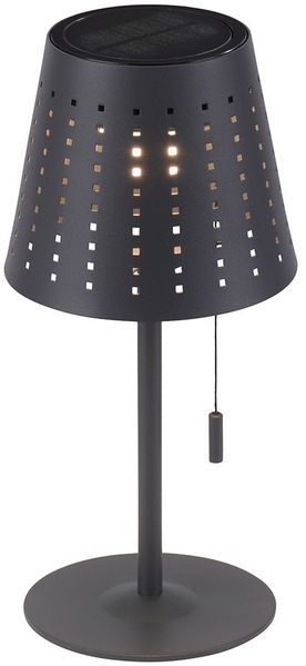 LED Tischleuchte, Akku, USB Kabel, Timer, dimmbar, H 30cm