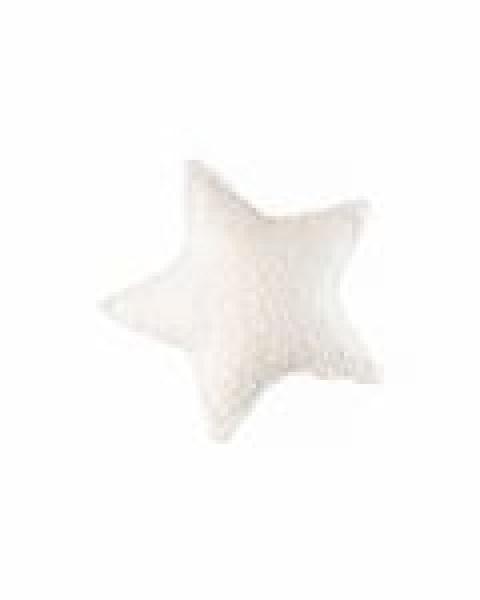 Wigiwama Stern Kissen / Star Cushion Cream White