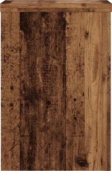 vidaXL Pflanzenständer 2 Stk. Altholz-Optik 25x25x35 cm Holzwerkstoff 852913 Bild 4