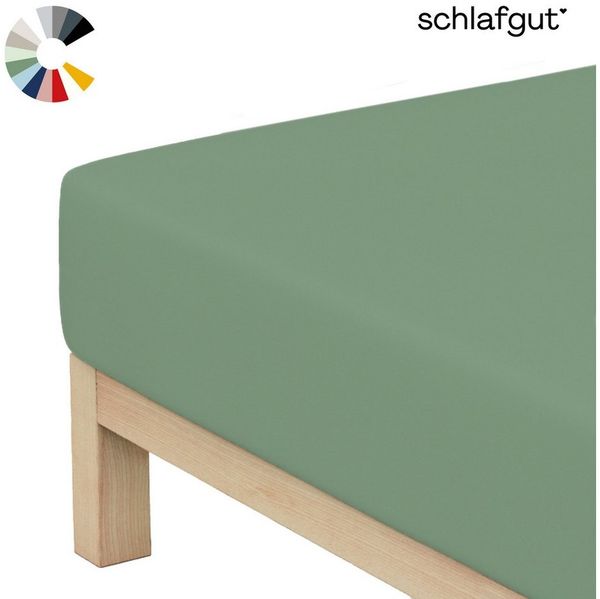 Schlafgut Mako Jersey Spannbetttuch Spannbettlaken 140x200 160x200