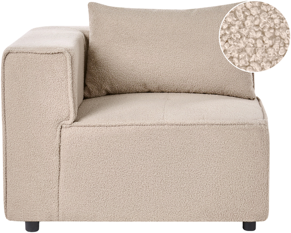 AXEBO Eckmodul Beige Bouclé