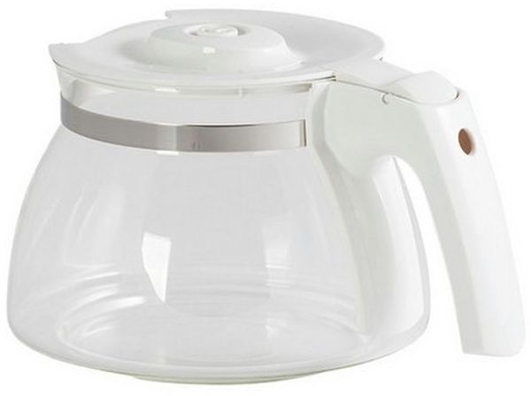 Melitta Kaffeekanne MELITTA Glaskanne Enjoy Ersatzkanne für Filterkaffeemaschine Weiß