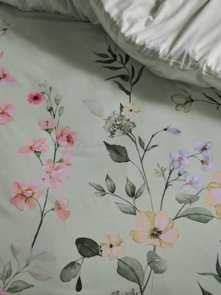 Essenza Bettwäsche Romee, Satin, 2 teilig, mit floralem Muster Bild 3