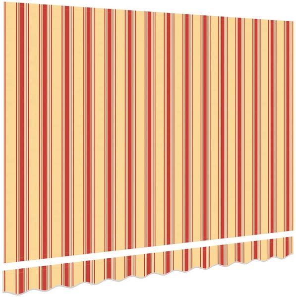 vidaXL Markisenersatzstoff Mehrfarbig 2,5 x 2 m Polyester 42000484 Bild 4