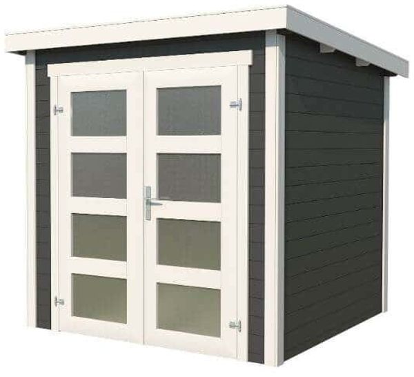 Lasita Maja Gartenhaus Zambezi 1 Gartenhaus Holzhaus Blockbohlenhaus Bild 2