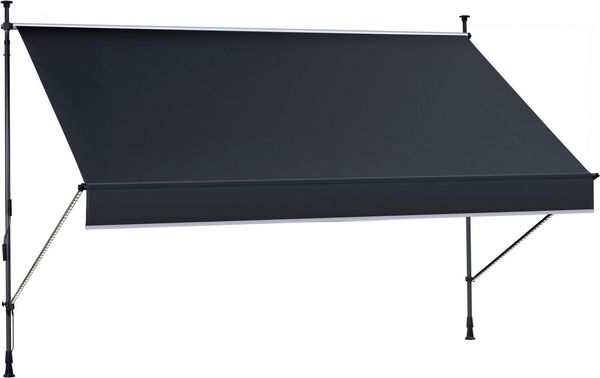 KONIFERA Klemmmarkise Jávea mit LED-Lichtstreifen Breite/Ausfall: 300/150 cm