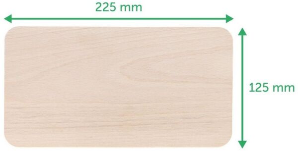 GRAVURZEILE Schneidebrett Frühstücksbrettchen mit Gravur - Skyline Hamburg, Buchenholz, (Kein Set), Geschenk für Hamburg Stadtverliebte & Fans - ideal auch als Souvenir
