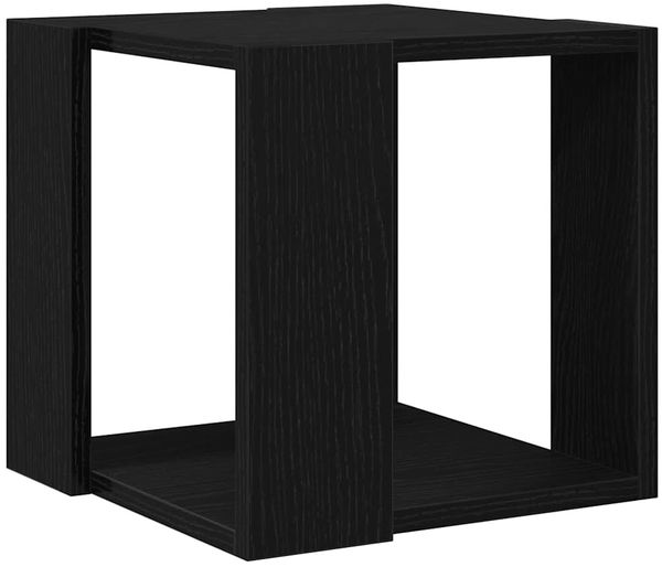 vidaXL Couchtisch Schwarz Eichen-Optik 32 x 32 x 30 cm Holzwerkstoff 873912 Bild 7