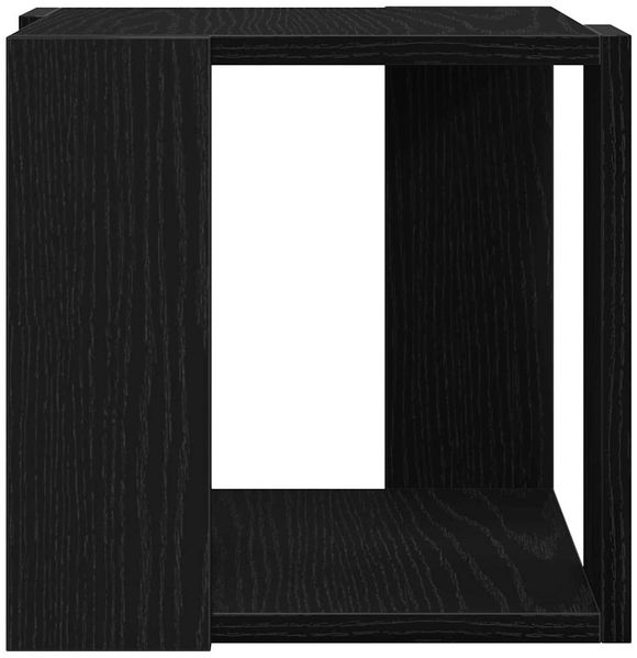 vidaXL Couchtisch Schwarz Eichen-Optik 32 x 32 x 30 cm Holzwerkstoff 873912 Bild 6