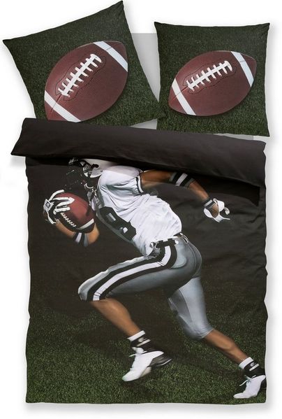 OTTO home Bettwäsche Joonas, Renforcé, 2 teilig, Fußball, American Football