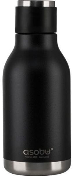Asobu Urban Drink Bottle Schwarz, 0.473 L