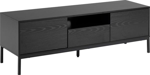 ACTONA GROUP TV-Schrank 1 Schublade, 1 offenem Fach und 2 geschlossenen Fächern, Breite 140 cm