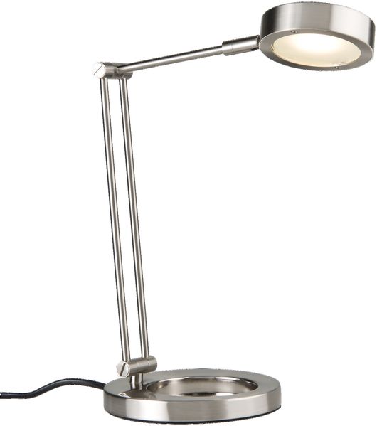 Paulmann No. 70245 Schreibtischleuchte ZedLED Eisen gebürstet