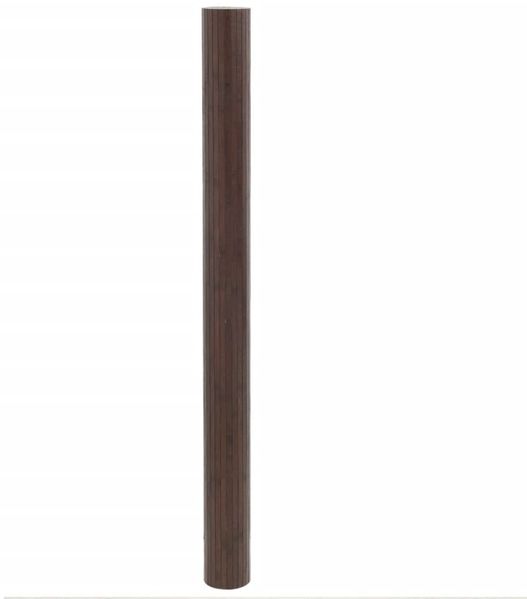 vidaXL Teppich Rechteckig Dunkelbraun 80x500 cm Bambus 376797 Bild 3