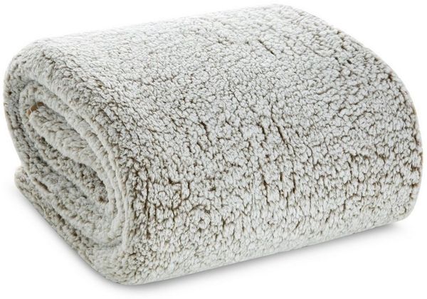 Wohndecke KOALA Gesteppte Sofadecke Wohndecke Tagesdecke Bettüberwurf Kuscheldecke beige weiß 150x200 cm