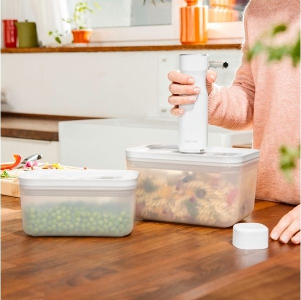 ZWILLING FRESH & SAVE Brotdose Erwachsener Grau Transparent Kunststoff Silikon Rechteckig 0 5 l