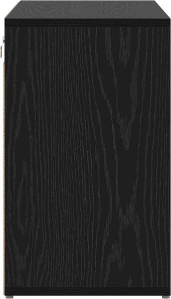vidaXL Schuhschrank mit Regal Schwarz Eichen-Optik 77,5 x 30 x 51 cm 875208 Bild 6