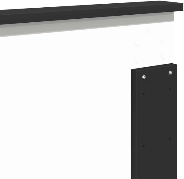 vidaXL Bettrahmen mit Schubladen Schwarz 200 x 200 cm Ingenieurs Holz 3409427 Bild 12