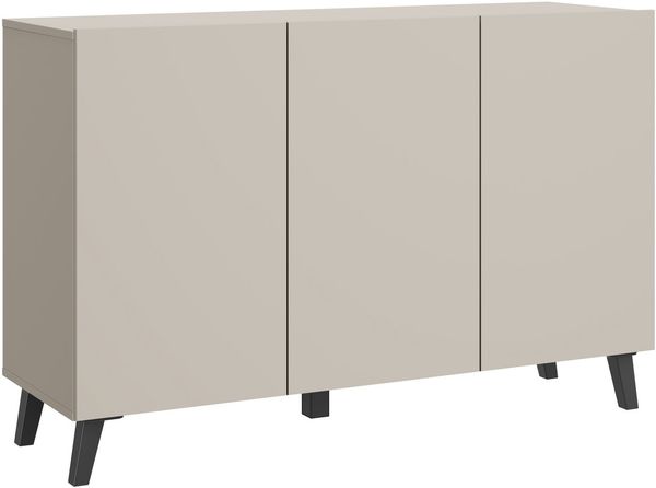 Home affaire Sideboard SIDEBOARD PHUKET II, Stilvolle, grifflose Kommode, Breite 120cm (1 St), Mit 6 Fächern und höhenverstellbaren Einlegeböden