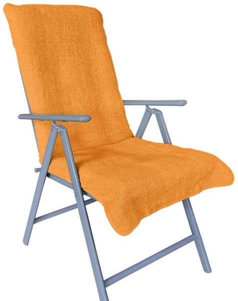 NYVI Strandtuch Frottee Schonbezug für Gartenstuhl NYVISpa 60x130 cm, Frottee, Hygiene Auflage für Hochlehner Gartenstühle