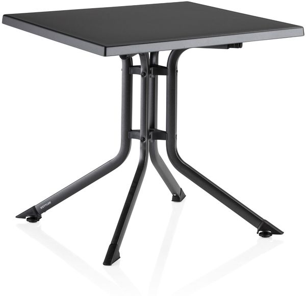 KETTLER Alu Balkon Klapptisch 80x80 cm Gartentisch Kettalux anthrazit