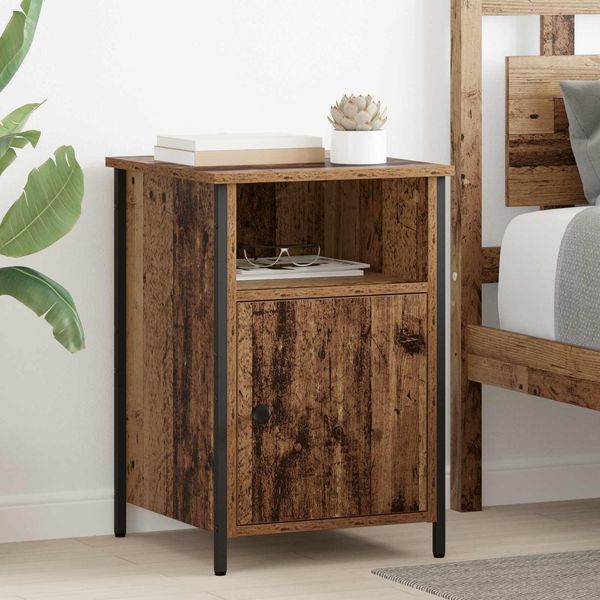 vidaXL Nachttisch Altholz 40 x 42 x 60 cm Holzwerkstoff 881832