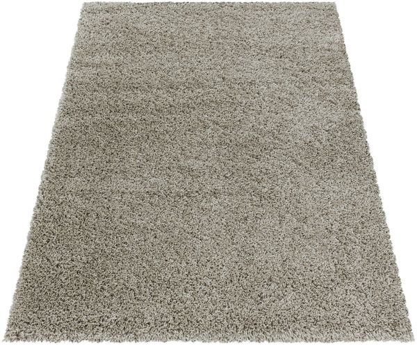 Hochflor Teppich Sima rechteckig - 140x200 cm - Natur Bild 3