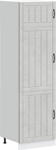 vidaXL Küchenschrank Lucca Betongrau Holzwerkstoff 853871