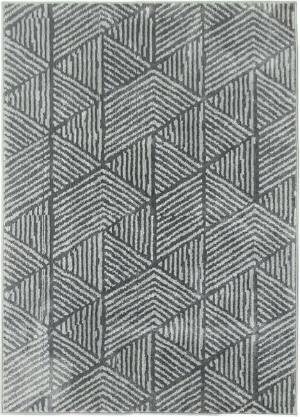 Teppich Wohnzimmerteppich im Modern Stil, waschbar Flächenteppich 150 x 80 cm Dunkelgrau