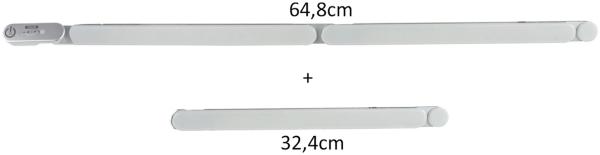 meineWunschleuchte LED Unterbauleuchte, Dimmfunktion, LED fest integriert, Tageslichtweiß, Warmweiß, Unterbau-Leisten Küchenbeleuchtung Tageslicht, Unterbaulichter 90cm