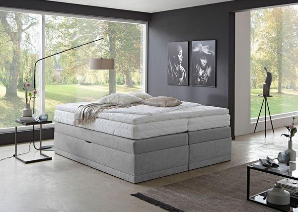 Westfalia Schlafkomfort Boxspringbett Ibiza in den Breiten 160x200, 180x200cm & 200x200cm