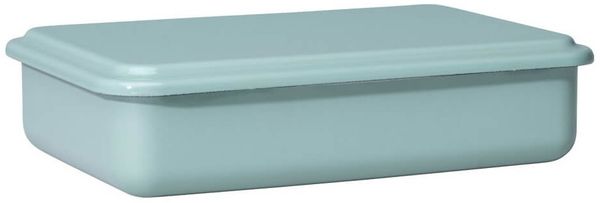 Riess Vorratsbehälter Emaille Serve + Store Auswahl : Salbeigrün 23x15x5cm