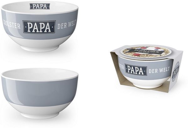 Müsli-Salat-Dessert-Schale Schüssel Bowl la vida Geschenk Coolster Papa 9557561