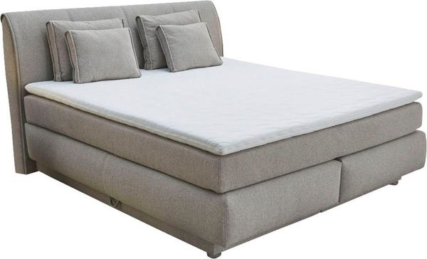 Jockenhöfer 'Carla' Boxspringbett Max, beige, 160x200 cm Bild 4