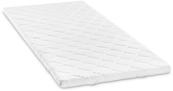 Bodyprotect, Topper aus Kaltschaum, 6 cm hoch, Kaltschaum, mit 4 elastischen Eckgummis für festen Sitz, optimale Anpassung