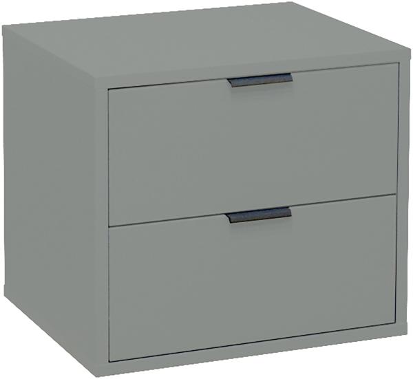 Nachtkommode >Bonnie< in pine green matt lack - 51x47x45cm (BxHxT)