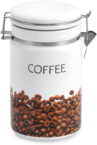 Kaffeedose mit Bügelverschluss - Ø 11 x 20,5cm Bild 2