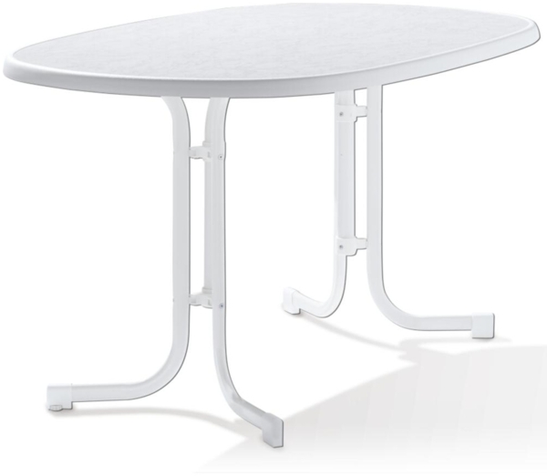 Klapptisch >152/W< in weiß - 140 x 72 x 90 (BxHxT)