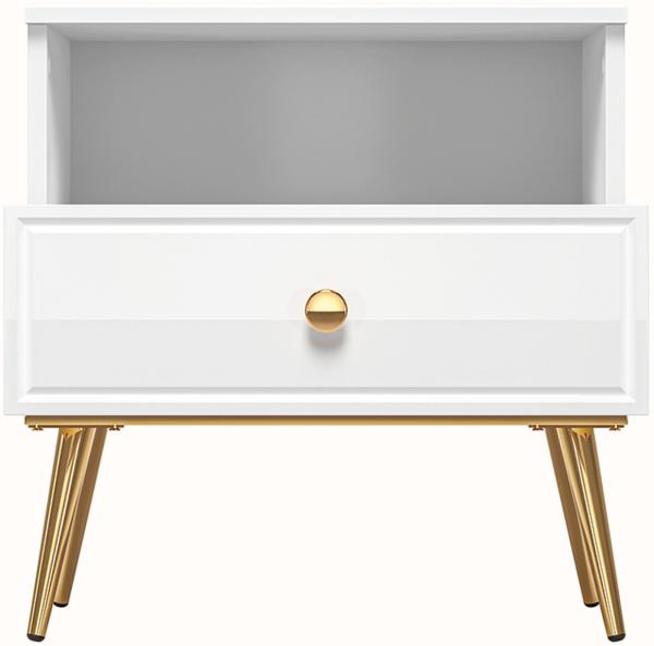 Küchenklapphängeschrank Rimini 80x36cm Glaseinsatz matt Farbe: RAL 1027 currygelb matt / grau RI-W4BS/80/WKF