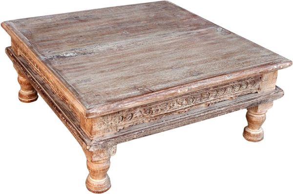 Guru-Shop Couchtisch Kleiner Tisch, Blumenbank, Kaffeetisch,..