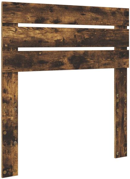 vidaXL Aufbewahrungsbett Geräucherte Eiche 100 x 200 cm Holzwerkstoff 3411592 Bild 7