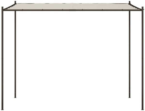 vidaXL Pavillon Weiß 3x3 m 180 g/m² Stoff und Stahl 362461 Bild 8