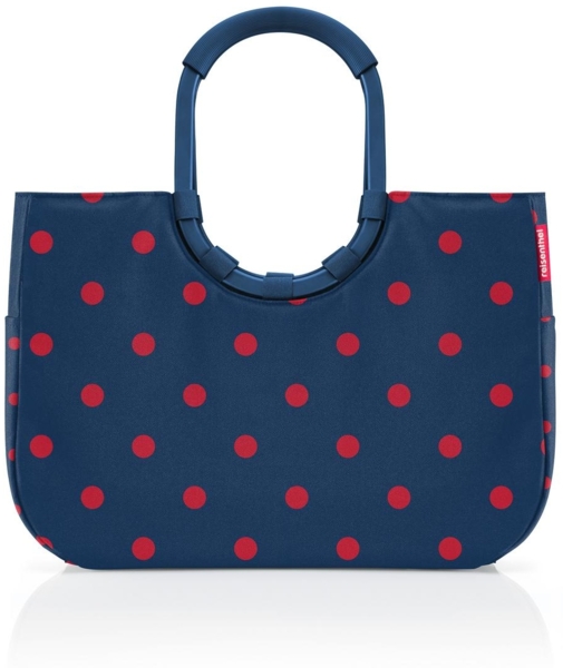 Reisenthel loopshopper L frame mixed dots red