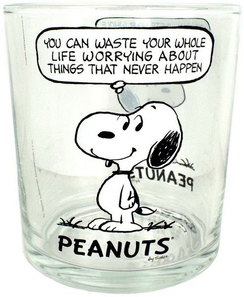 Snoopy / Peanuts Trinkgläser 2er-Set im Geschenkkarton ca. 400 ml Gläser