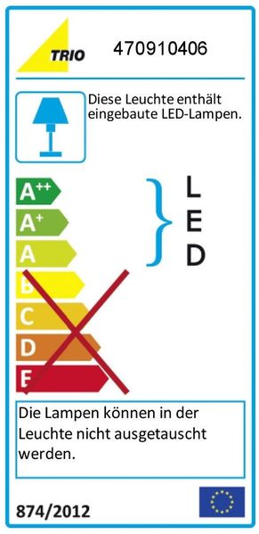 Home4Living Stehlampe Stehleuchte Stehlampe modern,4x4,2W LED Standlampe Leuchte, Dekorativ