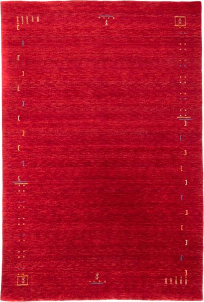 Gabbeh Teppich - Indus »Fenth« 350 x 250 cm - dunkelrot Bild 3