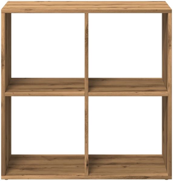 vidaXL Raumteiler-Bücherregal Artisan-Eiche 69,5x29x69,5 cm 858011 Bild 9