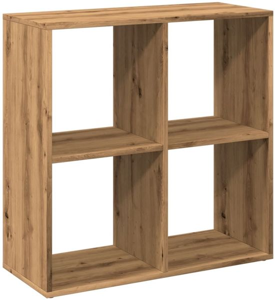 vidaXL Raumteiler-Bücherregal Artisan-Eiche 69,5x29x69,5 cm 858011 Bild 7
